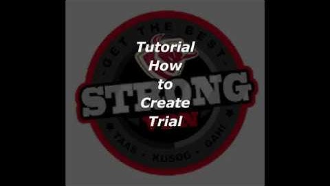 Tutorial How to Create Trial Account on StrongVPN