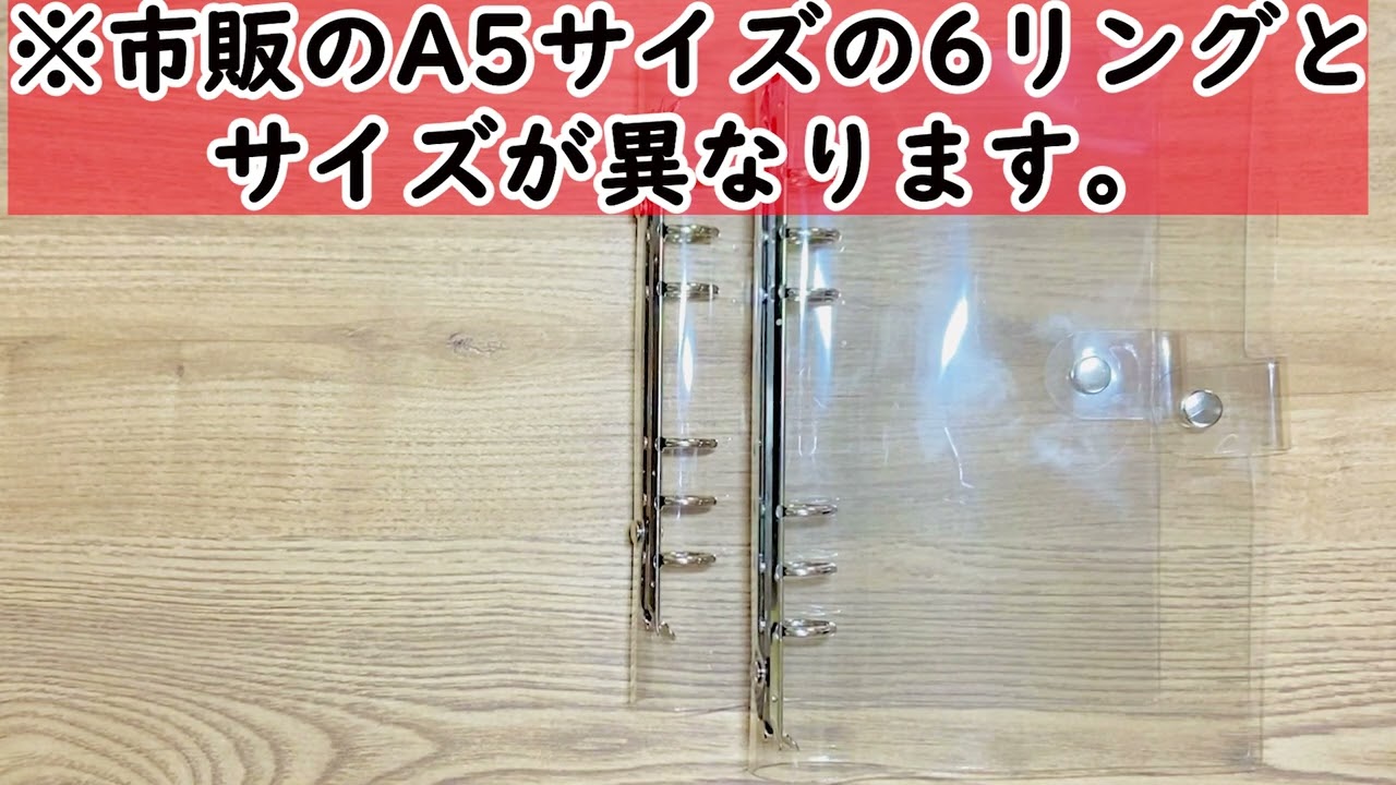6リングリフィル 2ポケット 10枚 - ラルピラル