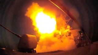 Tomahawk Launch USS Stout against Libya