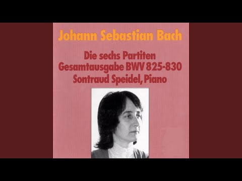 6 Partitas, No. 1 in B-Flat Major, BWV 825: I. Prelude