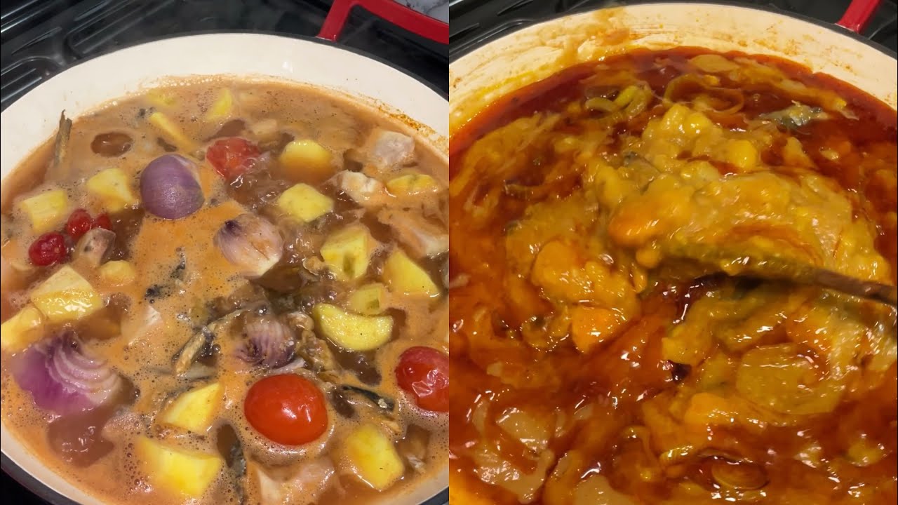 Ghana’s home made sweet potato/ Coco yam porridge.