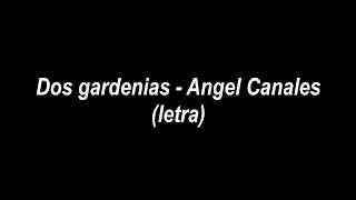 Dos gardenias -  Angel Canales (letra)