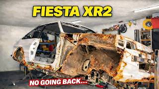 NO GOING BACK... CUTTING INTO MY FIESTA XR2
