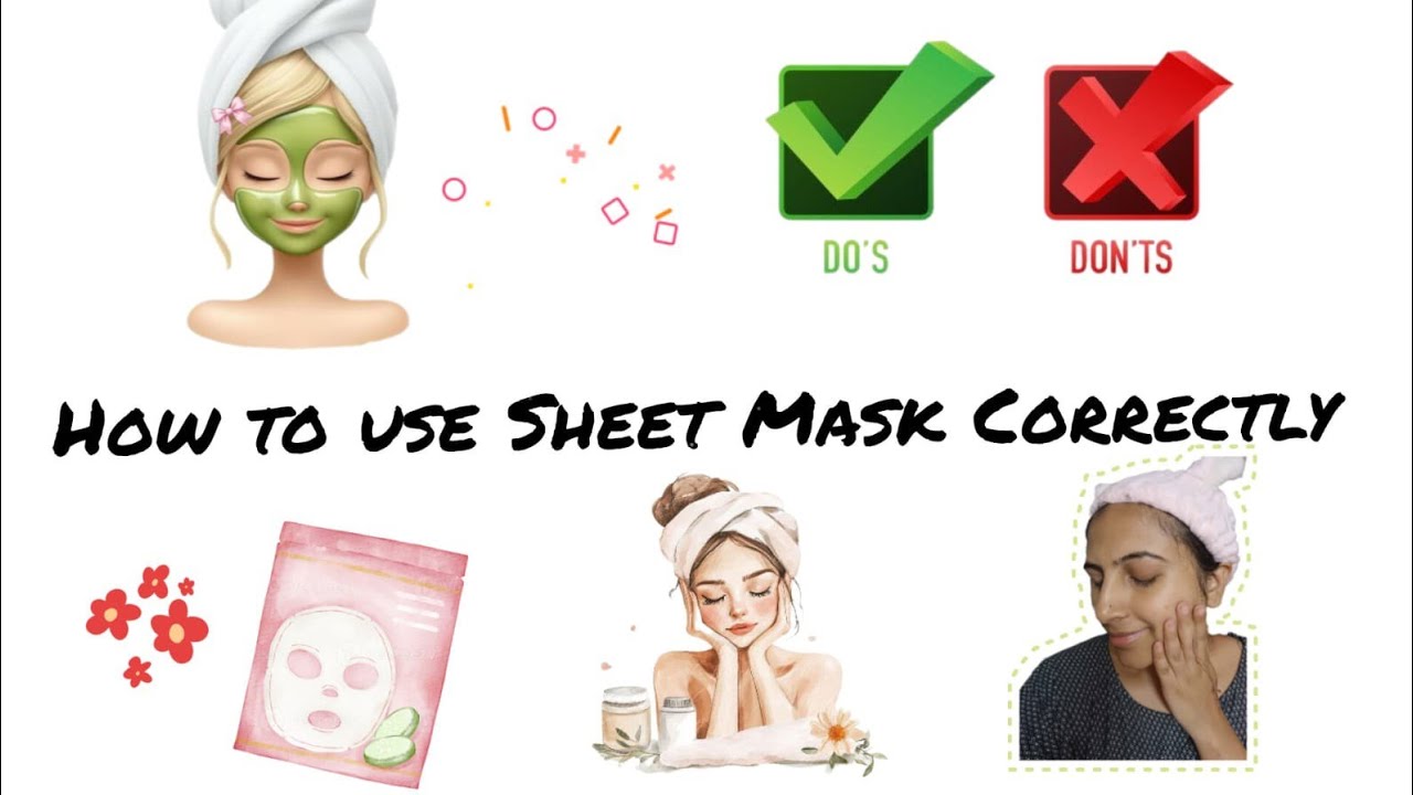 How to use SHEET MASK correctly |DO✅ & DONTS❌ of sheet mask|Common Mistakes 