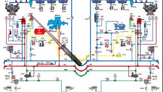 Пневматическая схема ВЛ10