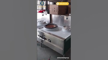 Bếp á họng đất có quạt thổi và bầu nước do Thiên Bình sản xuất, có khả năng nấu liên tục nhiều giờ