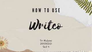 Sri Mulyani _ Skill 4 _ Writing _ Writco screenshot 5