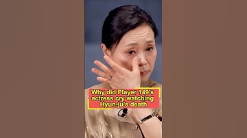 Why did Player 149’s actress cry watching Hyun-ju’s death?Three details explain it.#us #SquidGame
