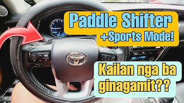 Paddle Shifter ll Toyota Fortuner Q