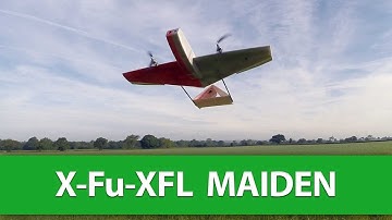 K-Fu-XFL Maiden Flight - 46" Scratchbuilt RC Depron Model