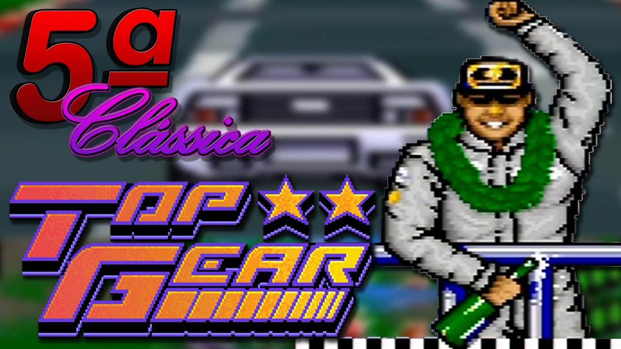 🎮Top Gear é um jogo de corrida publicado pela Kemco e lançado para Super  NES em 1992. Foi um dos primeiros do gênero para SNES e marcou a geração  16bits.