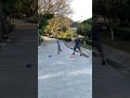 The father and son came to play tennis again. Let the children put down their mobile phones and