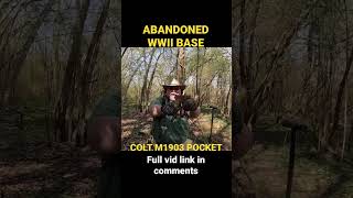 Rare Pistol Found at Abandoned WWII BASE!