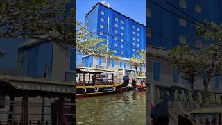Alleppey (Alappuzha), backwaters boating, Kerala #shorts #shortsfeed #youtubeshorts