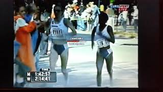 Finish Marathon women 2004 New York