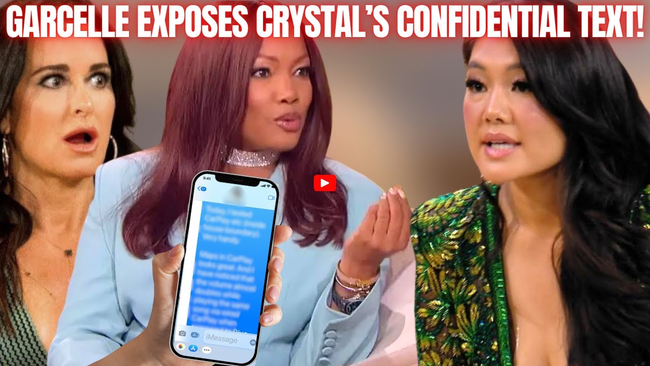 🔥"Garcelle Beauvais EXPOSES Shocking Texts with Crystal Kung Minkoff