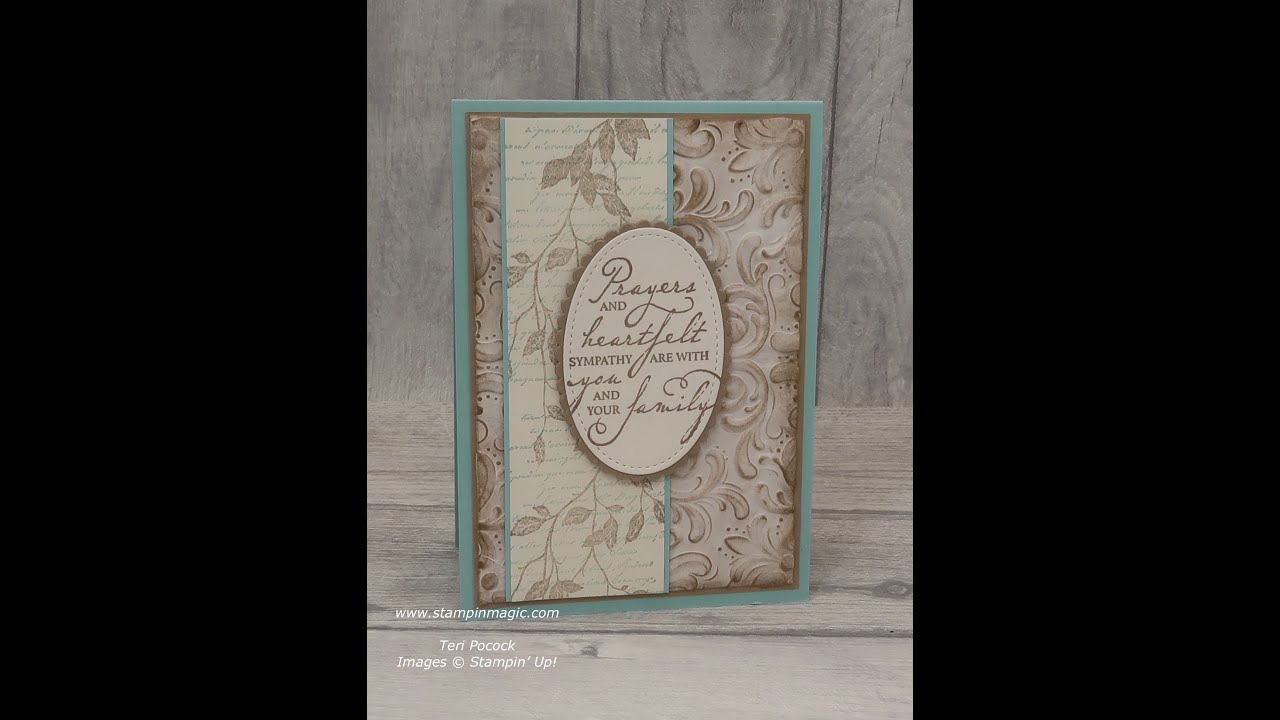 Very Versailles - Technique: Embossing With Toilet Roll