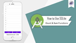 How to Use SQLite Count & Sum Function in Android Studio | SQLiteCount&SumFunctions | Android Coding