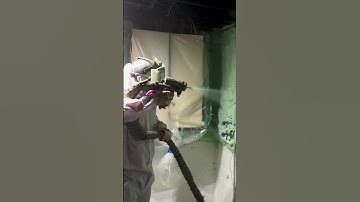 Spray foaming the basement with @foamitinsulation....#foam #foamit #foamitinsulation #foamitnation