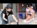 20 minutes of satisfying of workers with amazing skills amazing creative tools work