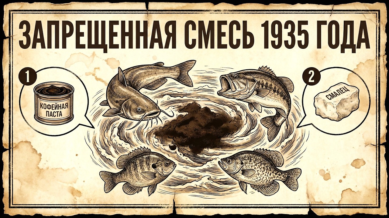 Рецепт 1935 года, из-за которого рыба прыгала в лодку (они это скрывают)
