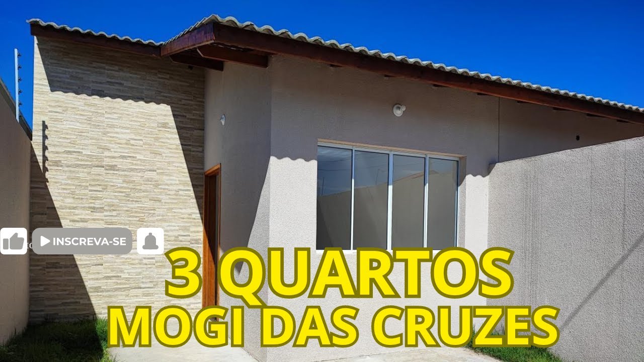 Planta da Casa com 3 Quartos a Venda Mogi das Cruzes, SP, Jundiapeba