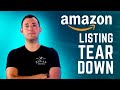 Amazon Listing Tear Down - Keynote @ AMZ Innovate