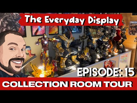 2025 COLLECTION TOUR MAN CAVE EXTRAVAGANZA THE EVERYDAY DISPLAY Ep 15 COMIC STATUES UNLEASHED 