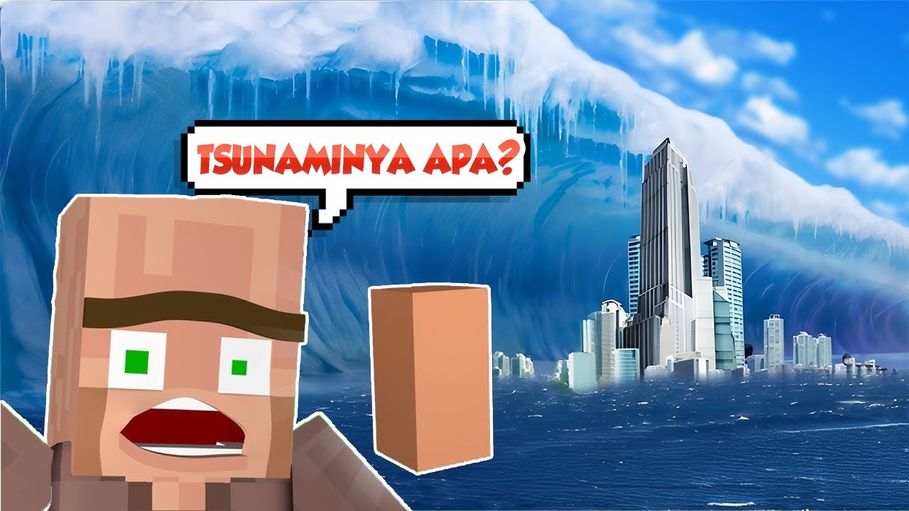 TSUNAMI MOD NYIKSA VILLAGER INI MAKIN ANEH KARENA REQUEST VIEWER !!!