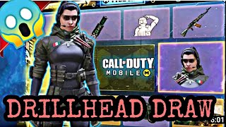 NEW* COD MOBILE DRILL HEAD DRAW ️ LEGENDARY MK2️  HELIX GRADE & ROSA SKIN | LUCKY DRAW COD MOBILE!