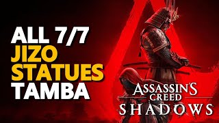 All Jizo Statues Tamba Assassins Creed Shadows