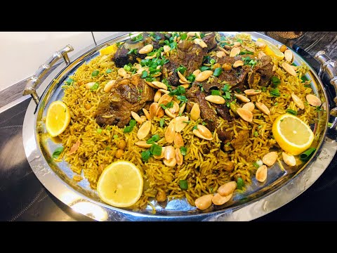 رز القدرة الفلسطينية رز الأفراح والليالي الملاح بأسهل وأبسط طريقة من روائع المطبخ الفلسطيني