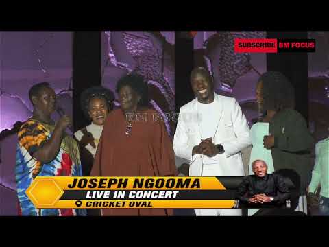 Emotional!! Joseph Ngooma brings mother on stage, maama we yebaziza abantu okujja
