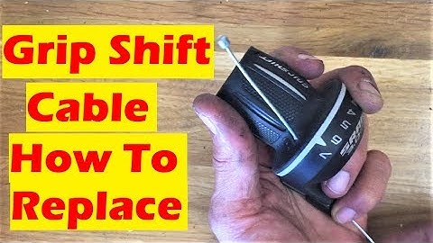 Grip Shift cable replacement - Most models