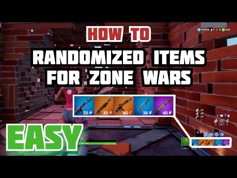 How to make RANDOM LOADOUTS for your Fortnite Creative Maps!