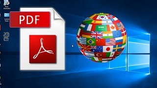 How to change the display language in adobe reader