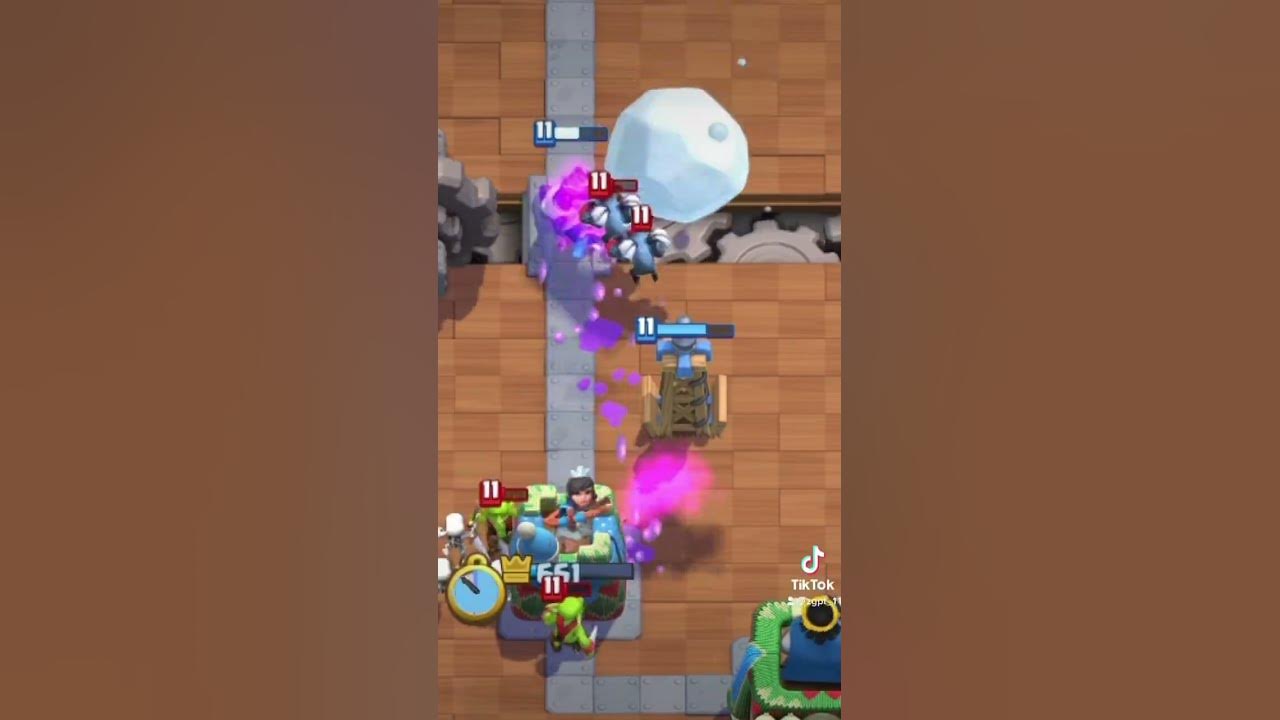 Easy way to counter hog rider goblin barrel and minions clash royale