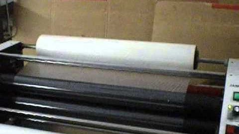Roll to Roll Lamination Video Demo