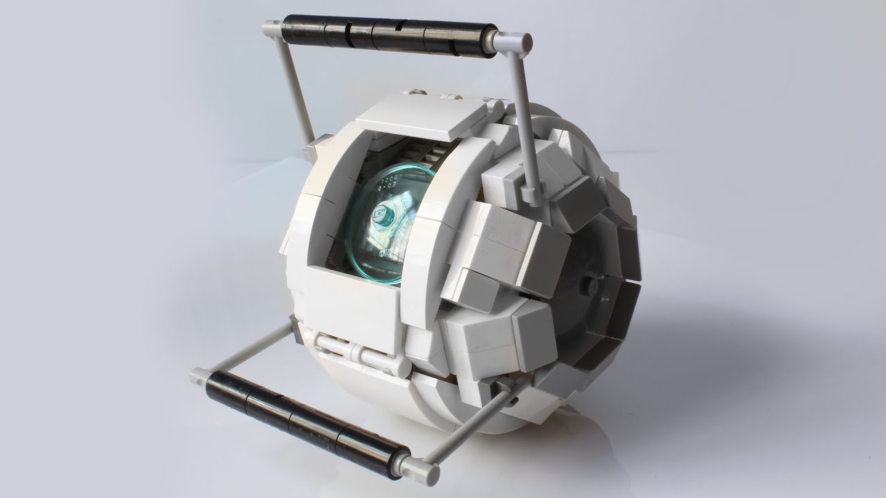 Building Wheatley from Portal 2 with Lego - YouTube