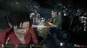 Left 4 Dead Campaign Gameplay 99 - Dam It Complete: Campground