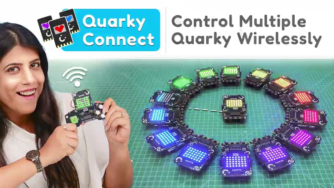 Thumbnail for How to Connect Multiple Quarky Robots using PictoBlox | Quarky Connect Tutorial