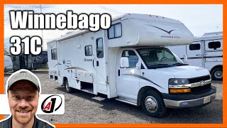 (SOLD) 31FT Class C with Slide!! 2006 Winnebago 31C Used Motor Home RV Review