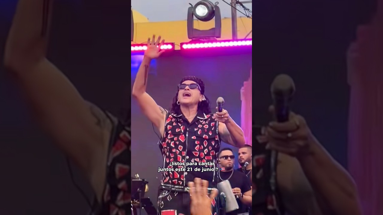 Iba a cantarla pero ustedes la hicieron suya desde el primer día❤️ a solo 3 días de el coliseo 🇵🇷