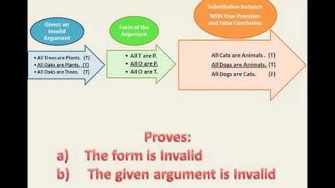 Counter Example Method for Proving Invalidity