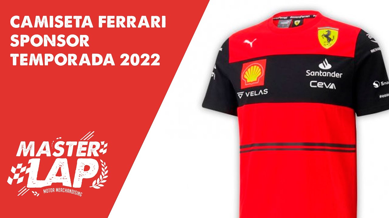 Camiseta Scuderia Ferrari F1 Sponsor 