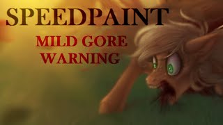 [GORE/13+] Applejack's Death (Crushing) [MLP Speedpaint]