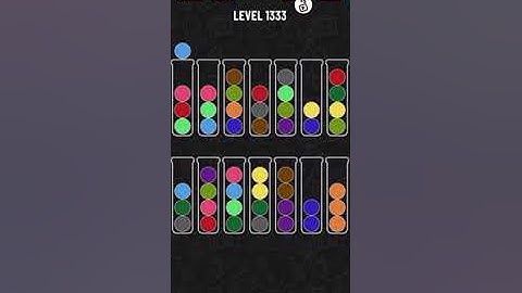 Ball sort Puzzle 1333.bölüm