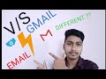 Difference Between Email And Gmail In Hindi || Email v/s Gmail ||Tech Master || My First video