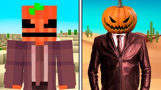 Recreé SKINS de Minecraft en la VIDA REAL! screenshot 2