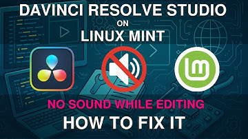 Davinci Resolve on Linux Mint | No Audio While Editing Fix